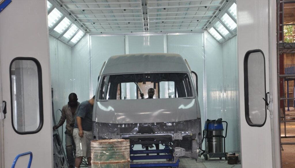 Paint booth