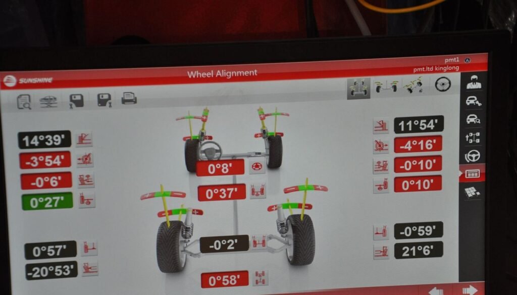 Wheel alignment
